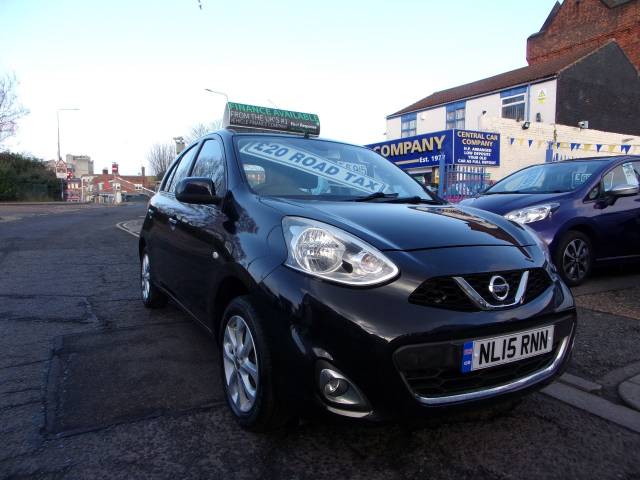 Nissan Micra 1.2 Acenta 5dr Hatchback Petrol Black